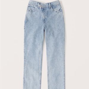 Criss cross waistband curve love Abercrombie